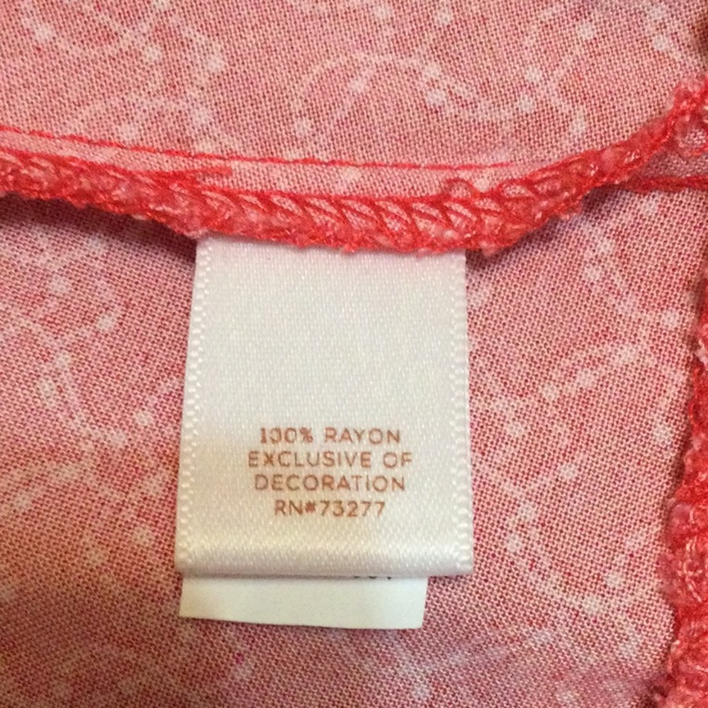 Red Heart Pattern Dress - Picture 8 of 9